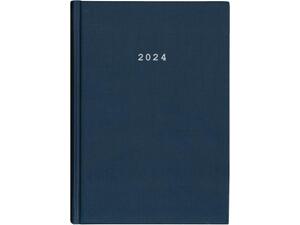 Ημερολόγιο ημερήσιο NEXT Classic δετό 12x17cm 2024 μπλε